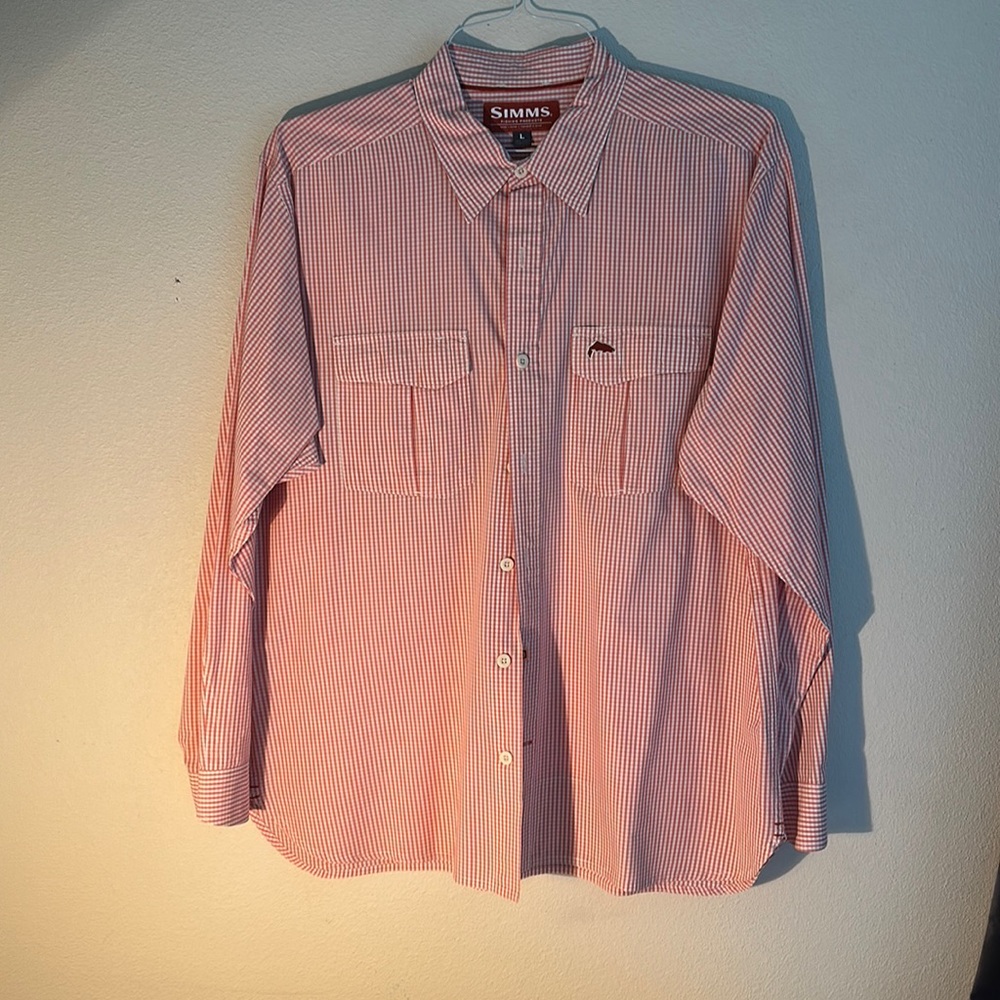 Simms button down